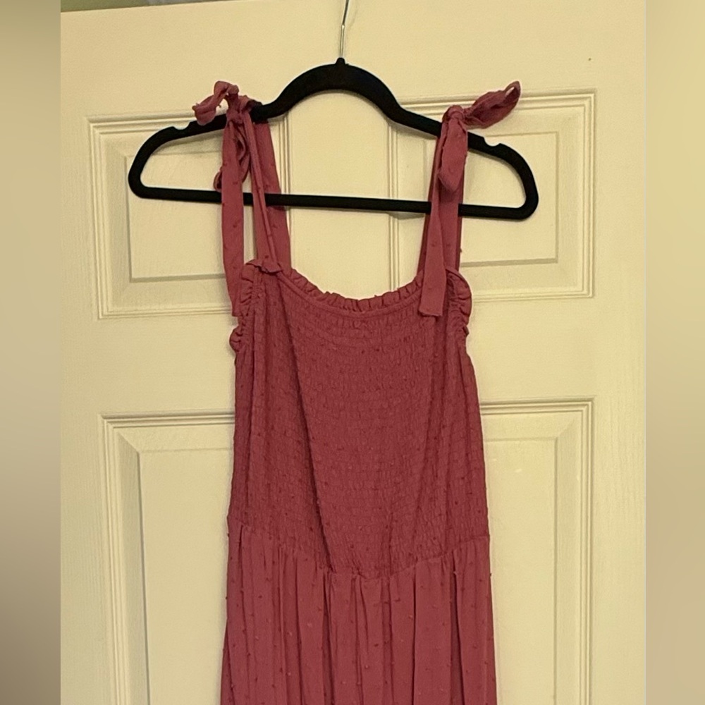 Lucky Brand Dusty Rose Maxi Dress